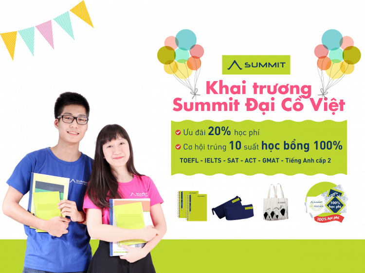 Học phí Summit Ielts