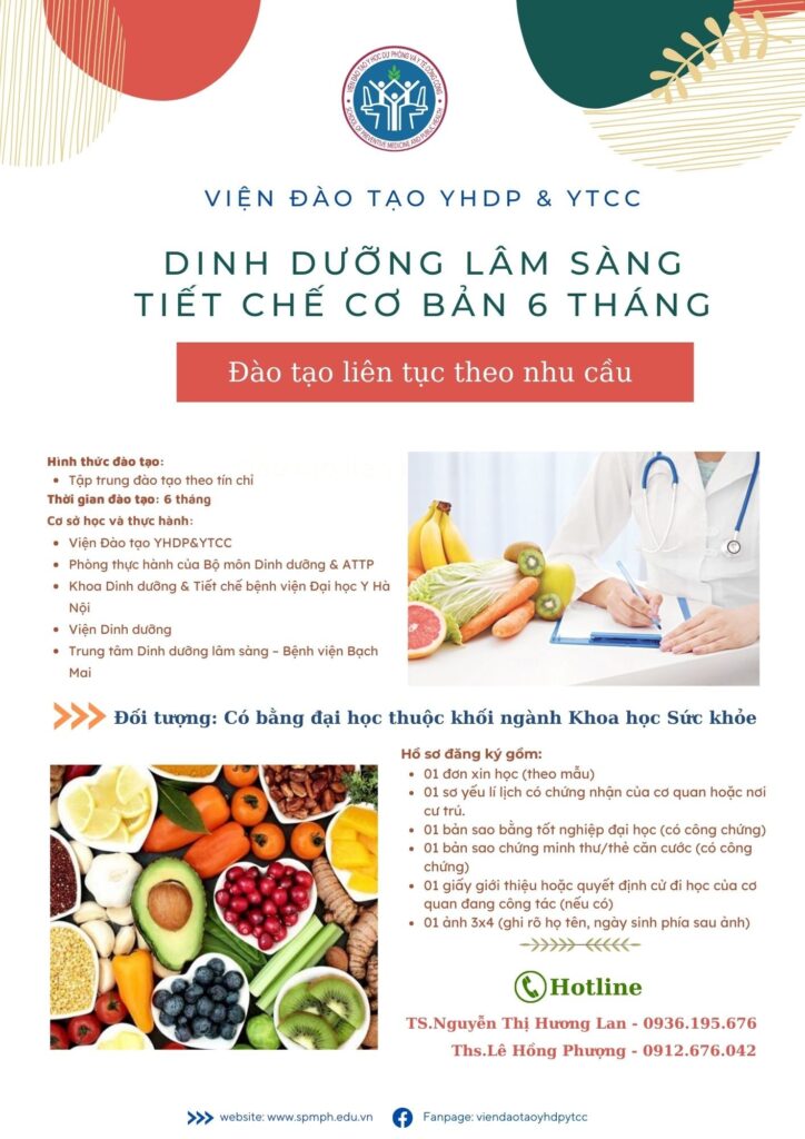 Khóa học dinh dưỡng