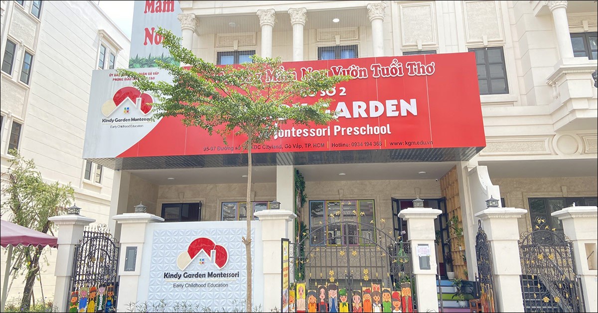 Trường mầm non Quốc tế Kindy Garden Montessori